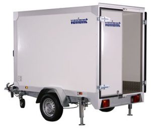 Cargo trailer fra West trailer